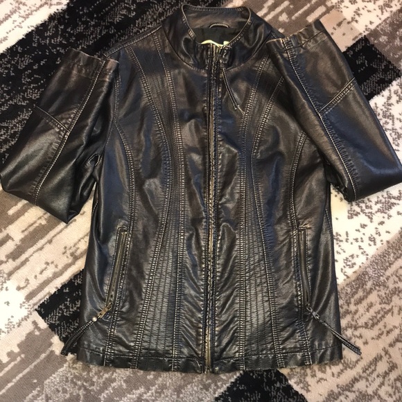 Big Chill Jackets & Blazers - pleather jacket